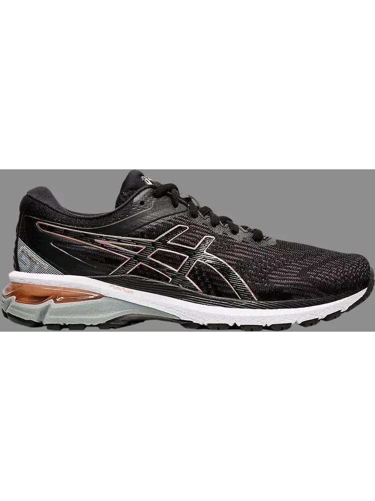 Кроссовки wmns gt 2000 8 narrow 'black rose gold' Asics — изображение 1 из 1, черный