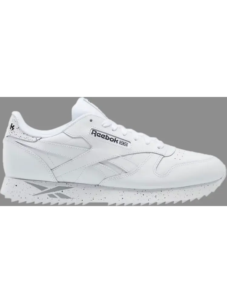 Кроссовки classic leather ripple 'footwear white' Reebok — изображение 1 из 1, черный