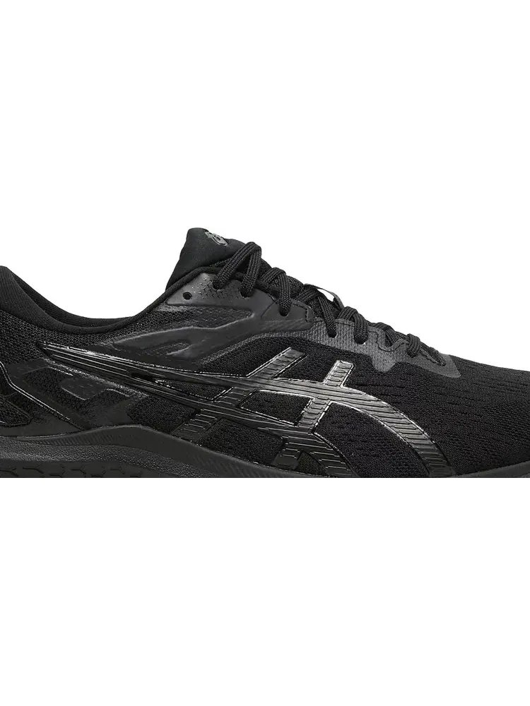 Кроссовки gt 1000 10 'triple black' Asics — изображение 2 из 8, черный