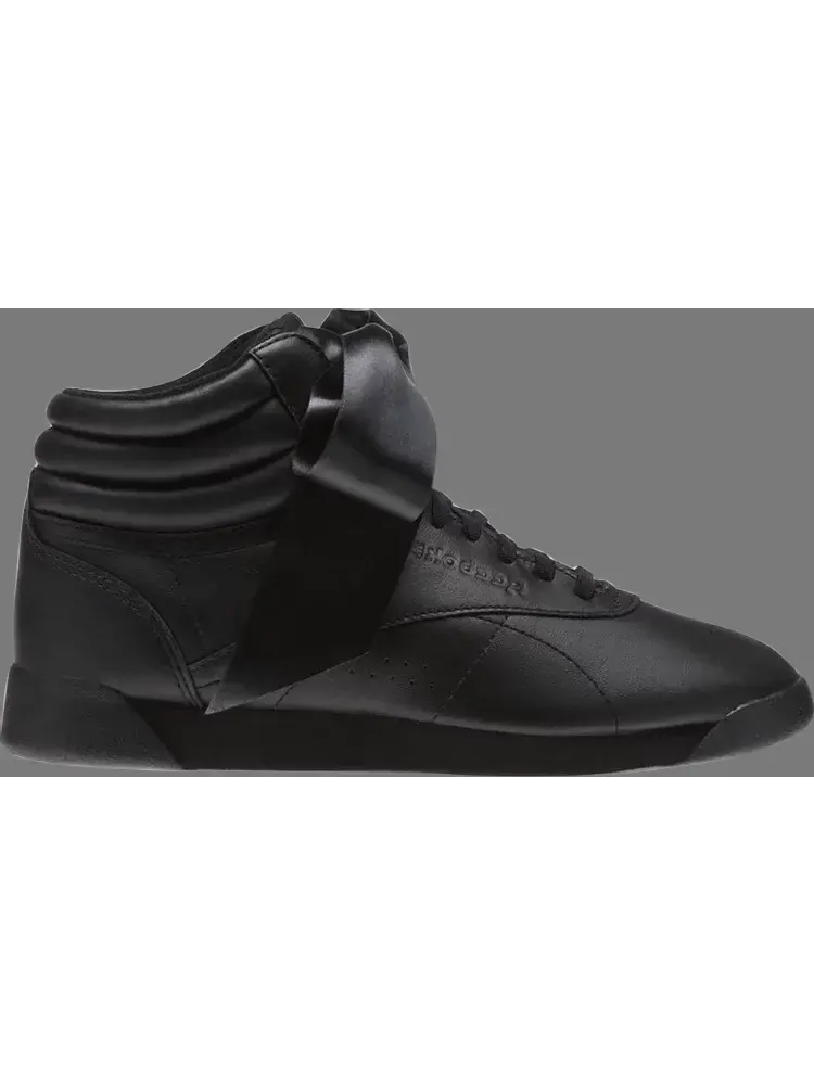 Кроссовки wmns freestyle hi satin bow Reebok — изображение 1 из 1, черный