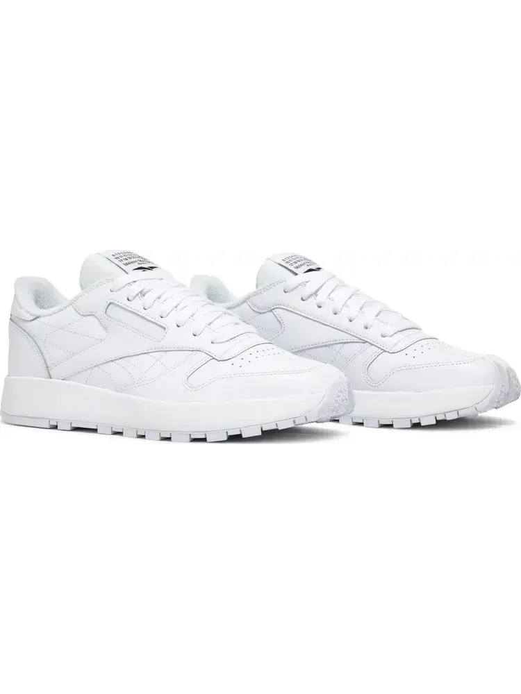 Кроссовки maison margiela x classic leather tabi 'white' Reebok — изображение 8 из 10, белый