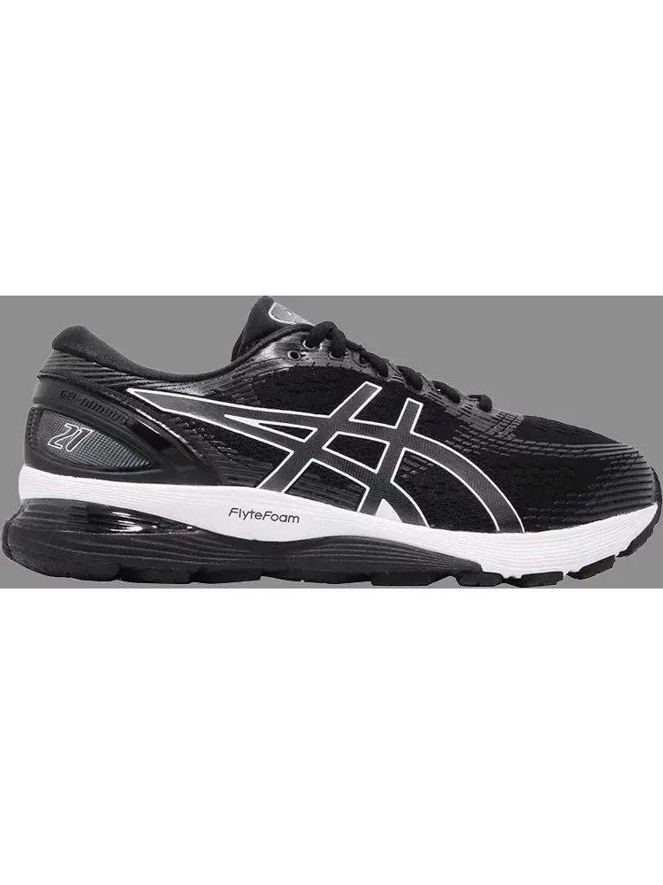 Кроссовки gel nimbus 21 4e wide 'black' Asics — изображение 1 из 1, черный