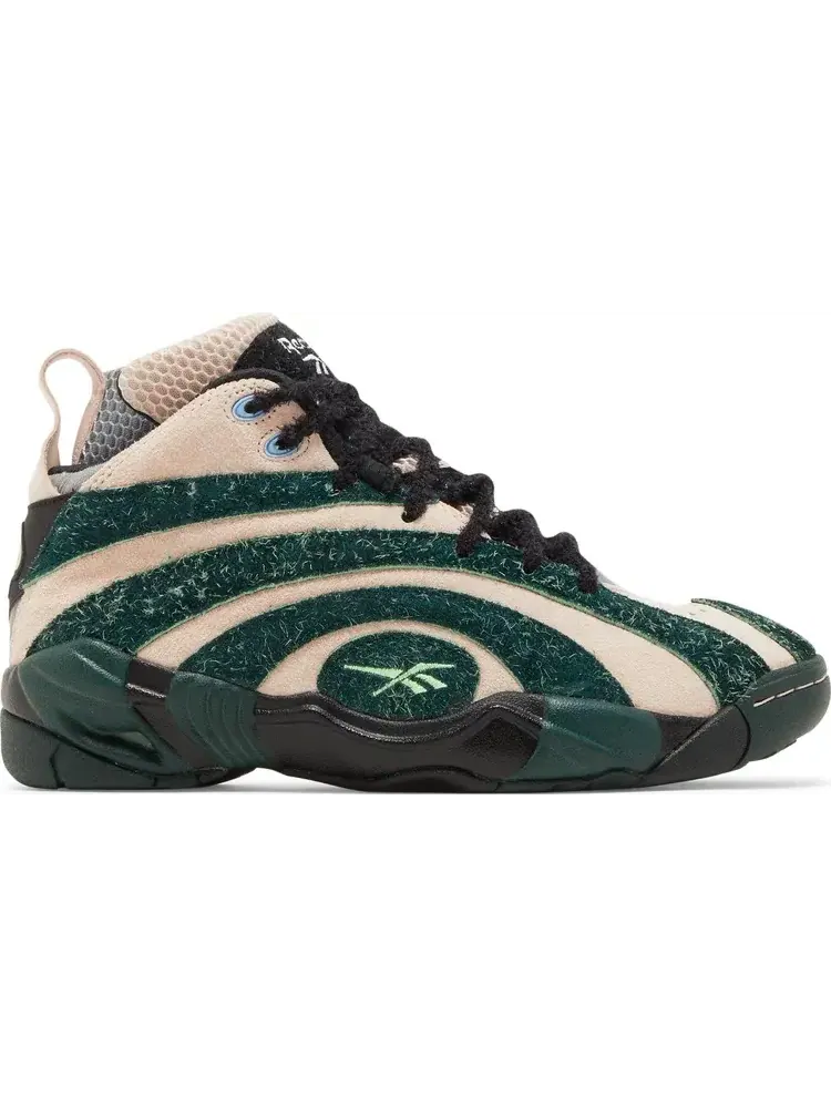 Кроссовки brain dead x shaqnosis 'dark forest' Reebok — изображение 1 из 8, зеленый