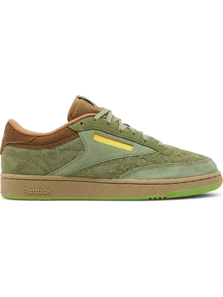 Кроссовки national geographic x club c 'the lost forest' Reebok — изображение 1 из 8, зеленый