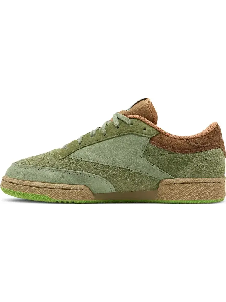 Кроссовки national geographic x club c 'the lost forest' Reebok — изображение 3 из 8, зеленый