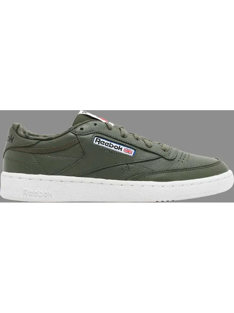 Кроссовки club c 85 so 'hunter green' Reebok — изображение 1 из 1, зеленый