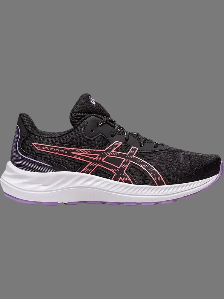 Кроссовки gel excite 9 gs 'black papaya' Asics — изображение 1 из 1, черный