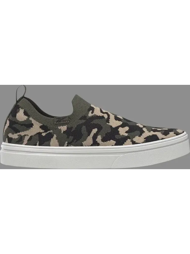 Кроссовки wmns onlux slip-on 'camo' Reebok — изображение 1 из 1, зеленый