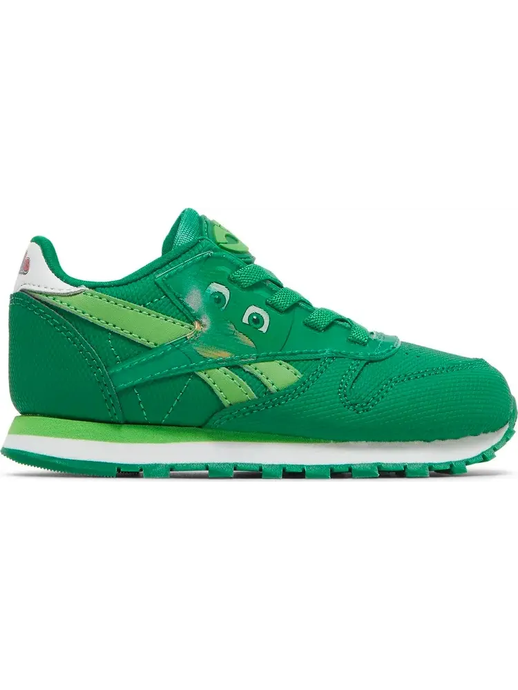 Кроссовки pj masks x classic leather toddler 'gekko' Reebok — изображение 1 из 8, зеленый