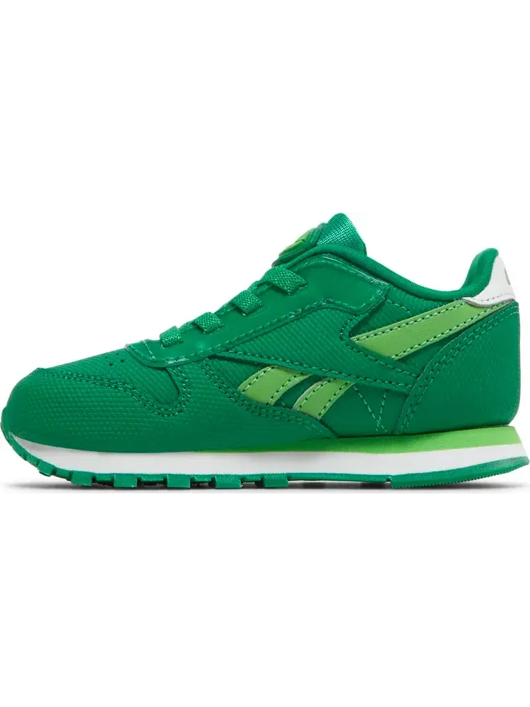 Кроссовки pj masks x classic leather toddler 'gekko' Reebok — изображение 3 из 8, зеленый