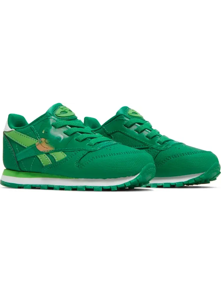 Кроссовки pj masks x classic leather toddler 'gekko' Reebok — изображение 8 из 8, зеленый