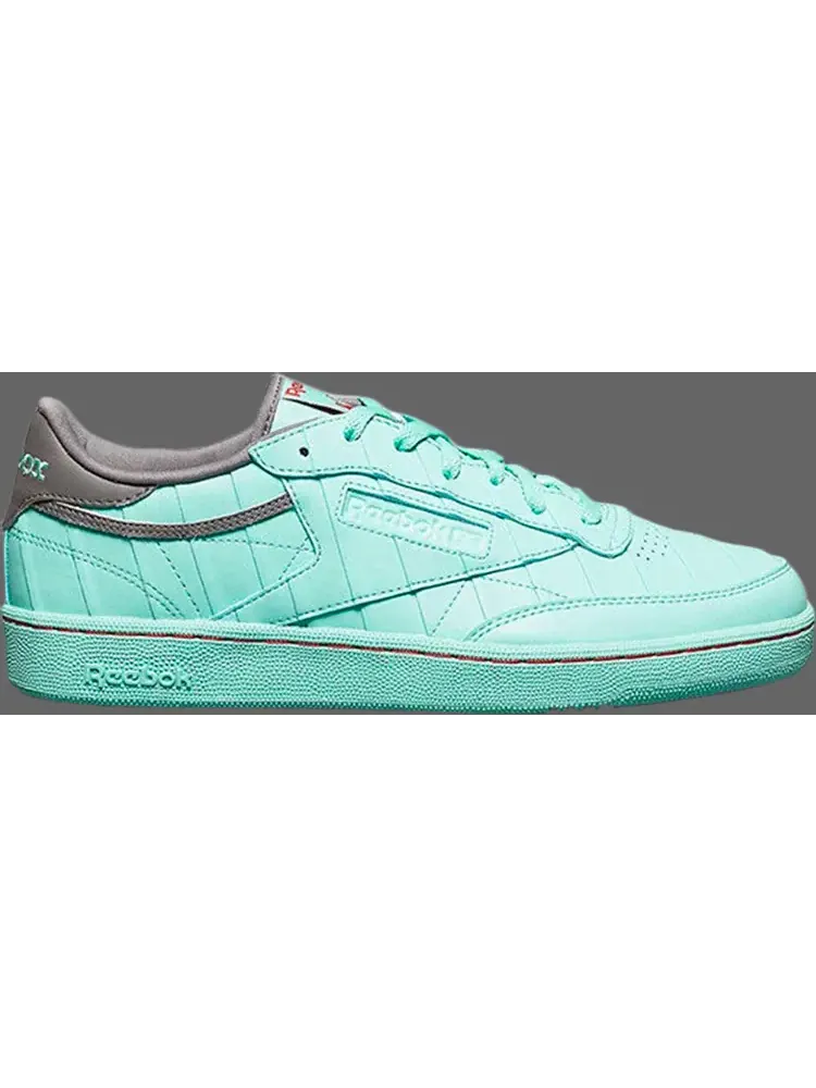 Кроссовки solebox x classic club c 85 'year of the court' Reebok — изображение 1 из 1, зеленый
