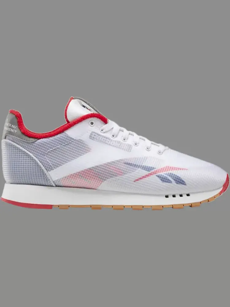 Кроссовки classic leather ati 'washed blue red' Reebok — изображение 1 из 1, белый