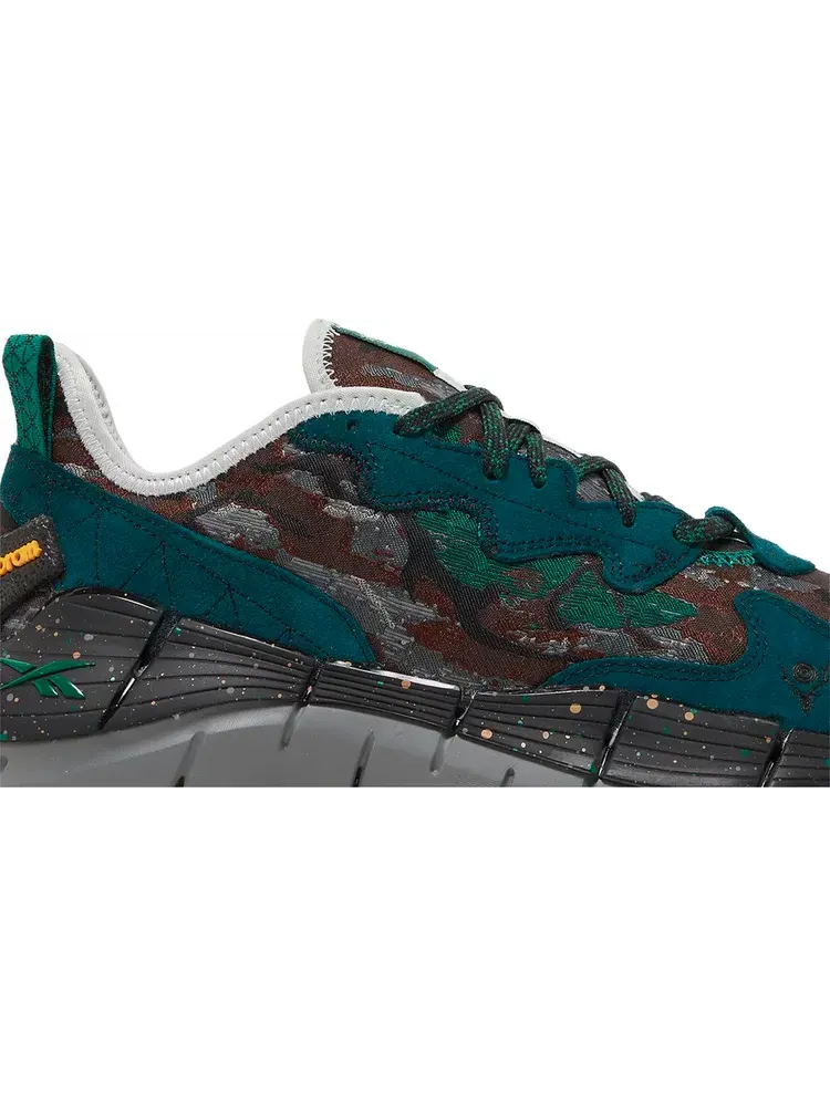 Кроссовки south2 west8 x zig kinetica 2 edge 'tenkara-tsuri' Reebok, чирок — изображение 2 из 8, бирюзовый