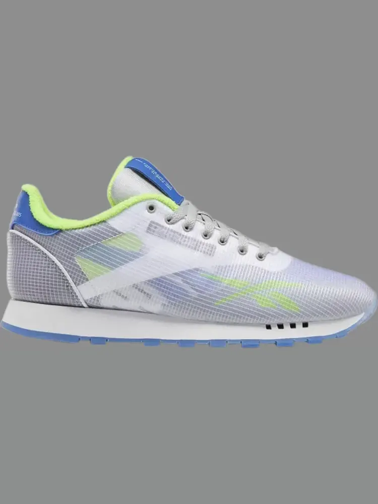 Кроссовки classic leather ati 'lime cobalt' Reebok — изображение 1 из 1, белый