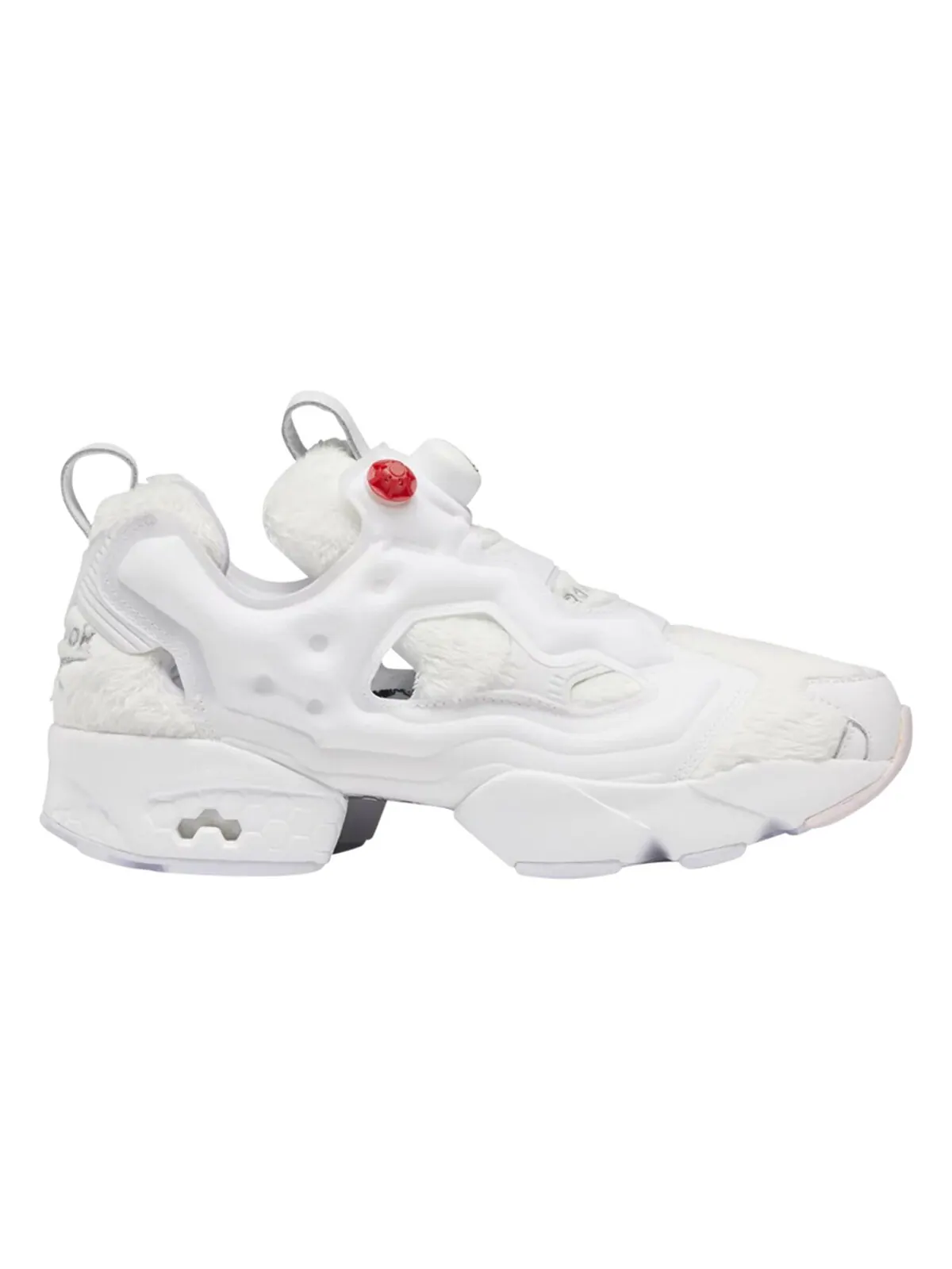 Кроссовки atmos x #fr2 x instapump fury 'pure grey white' Reebok — изображение 1 из 1, белый