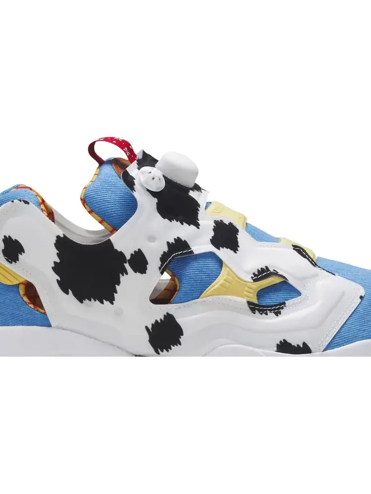 Кроссовки toy story 4 x bait x instapump fury og mixed 'woody and buzz' Reebok — изображение 2 из 8, синий
