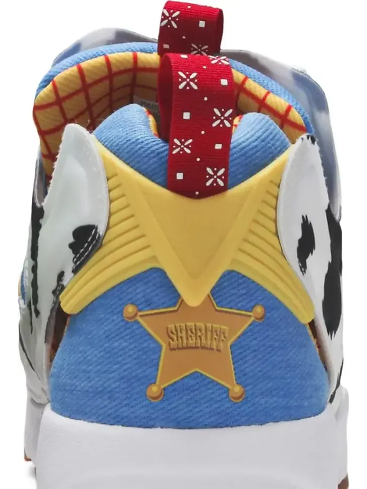 Кроссовки toy story 4 x bait x instapump fury og mixed 'woody and buzz' Reebok — изображение 7 из 8, синий