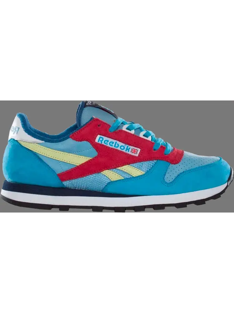 Кроссовки packer x classic leather vintage Reebok — изображение 1 из 1, синий