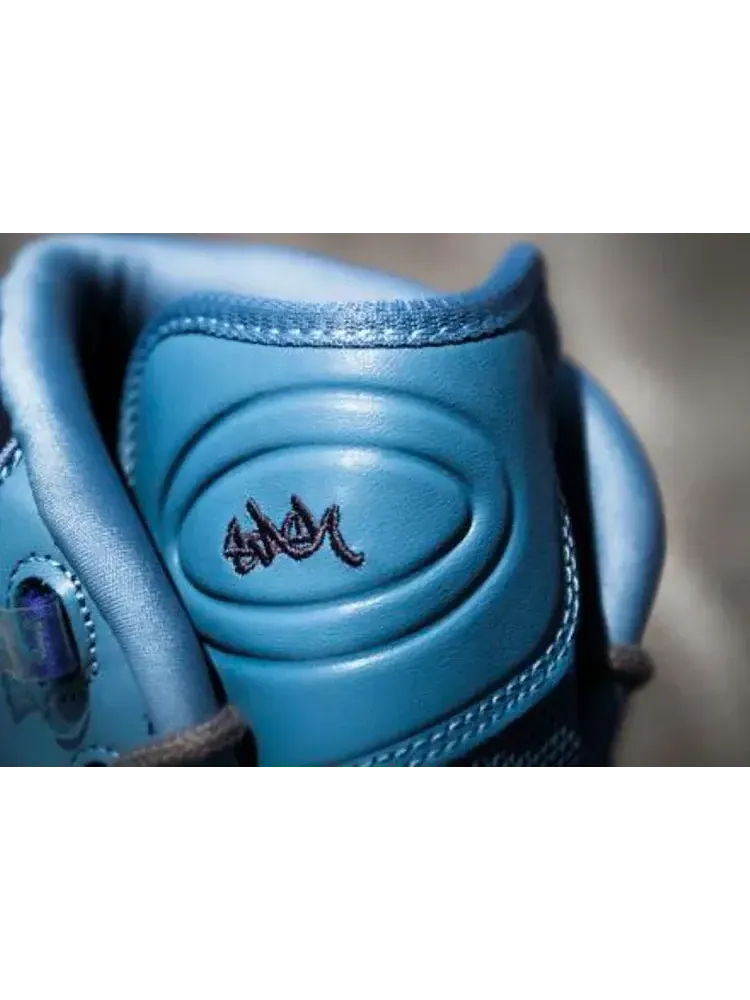 Кроссовки question mid 'stash' Reebok — изображение 3 из 6, синий