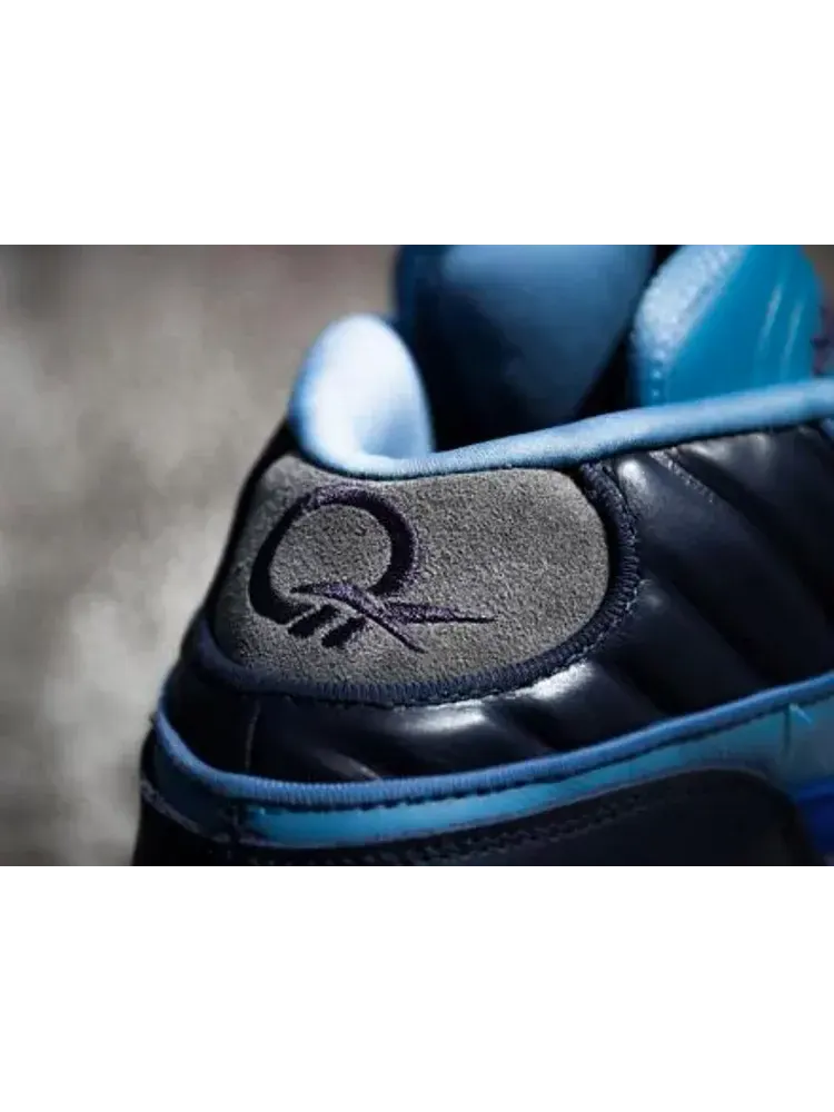 Кроссовки question mid 'stash' Reebok — изображение 4 из 6, синий