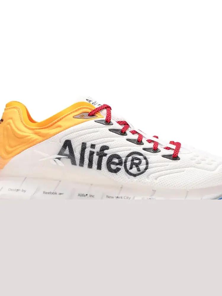 Кроссовки alife x zig kinetica 'white multi' Reebok — изображение 2 из 8, белый