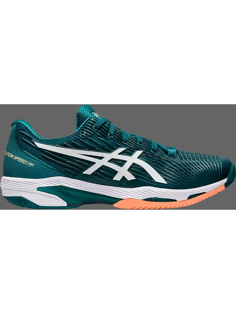 Кроссовки solution speed ff 2 'velvet pine' Asics — изображение 1 из 1, зеленый