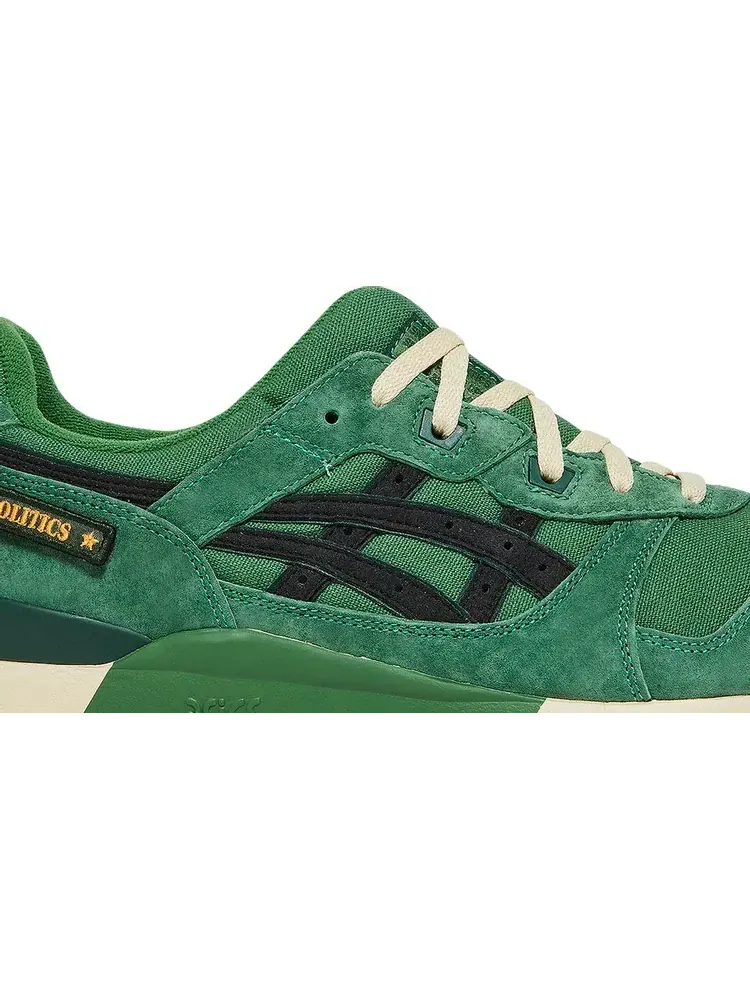 Кроссовки sneaker politics x gel lyte 3 'always ready' Asics — изображение 2 из 8, зеленый