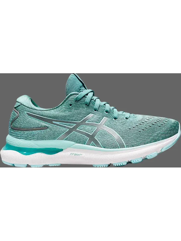 Кроссовки wmns gel nimbus 24 'sage' Asics — изображение 1 из 1, зеленый