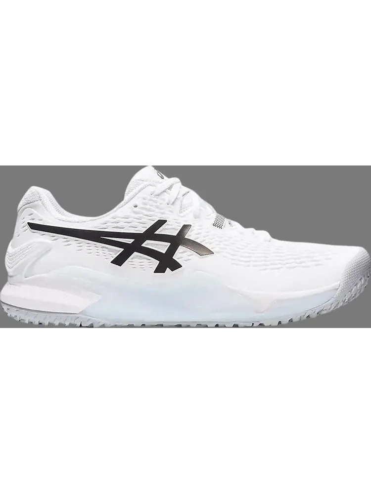 Кроссовки gel resolution 9 oc 'white black' Asics — изображение 1 из 1, белый