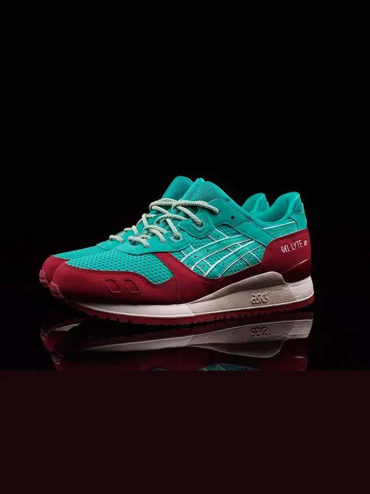 Кроссовки gel lyte 3 'block pack' Asics — изображение 2 из 4, зеленый
