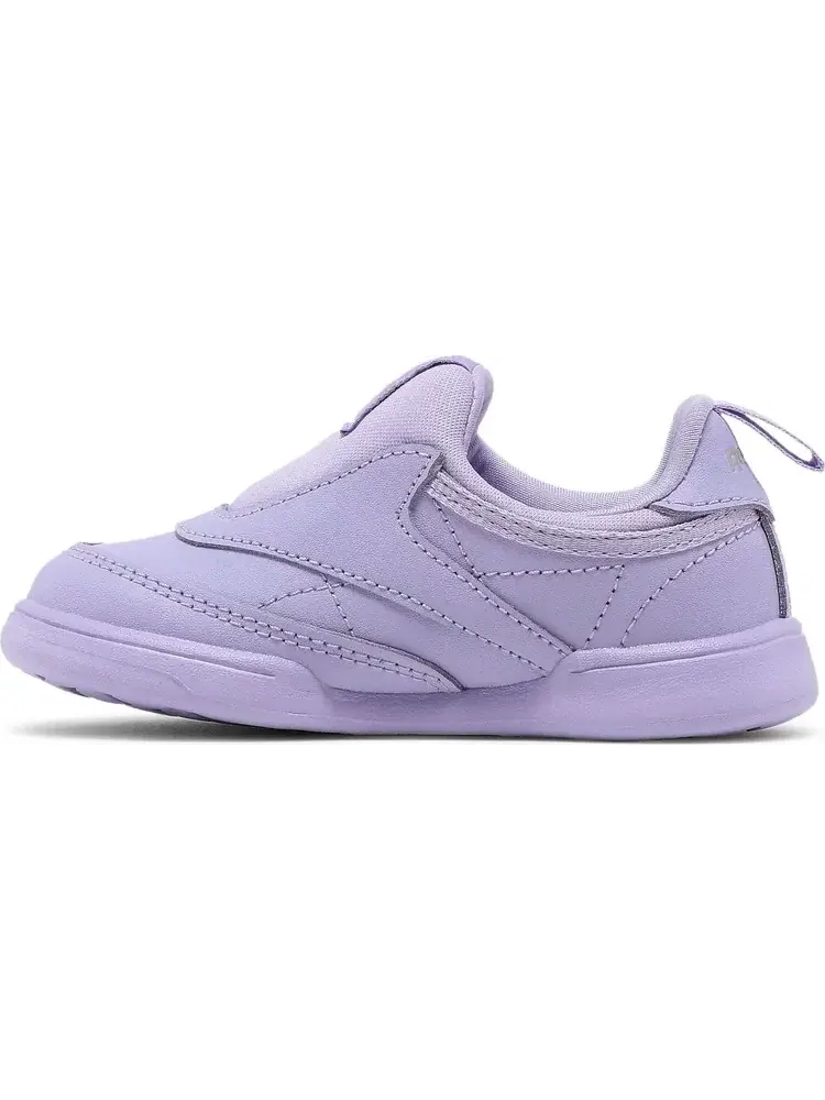 Кроссовки cardi b x club c slip-on 3 toddler 'crisp purple' Reebok — изображение 3 из 8, фиолетовый