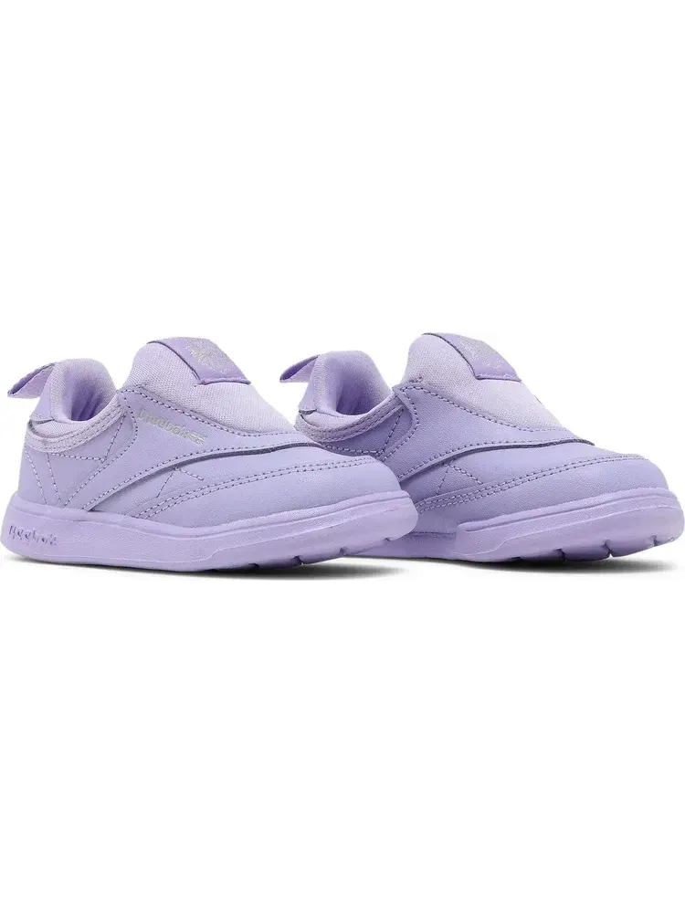Кроссовки cardi b x club c slip-on 3 toddler 'crisp purple' Reebok — изображение 8 из 8, фиолетовый