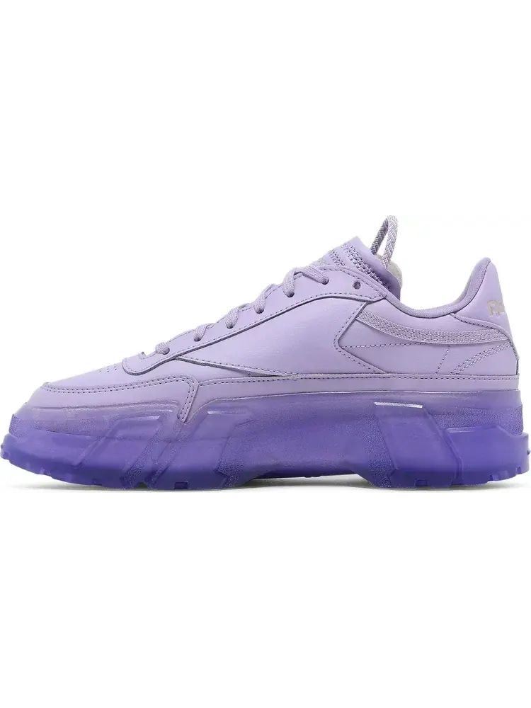 Женские кроссовки Reebok Club C Cardi B 'Crisp Purple' — изображение 3 из 8, фиолетовый