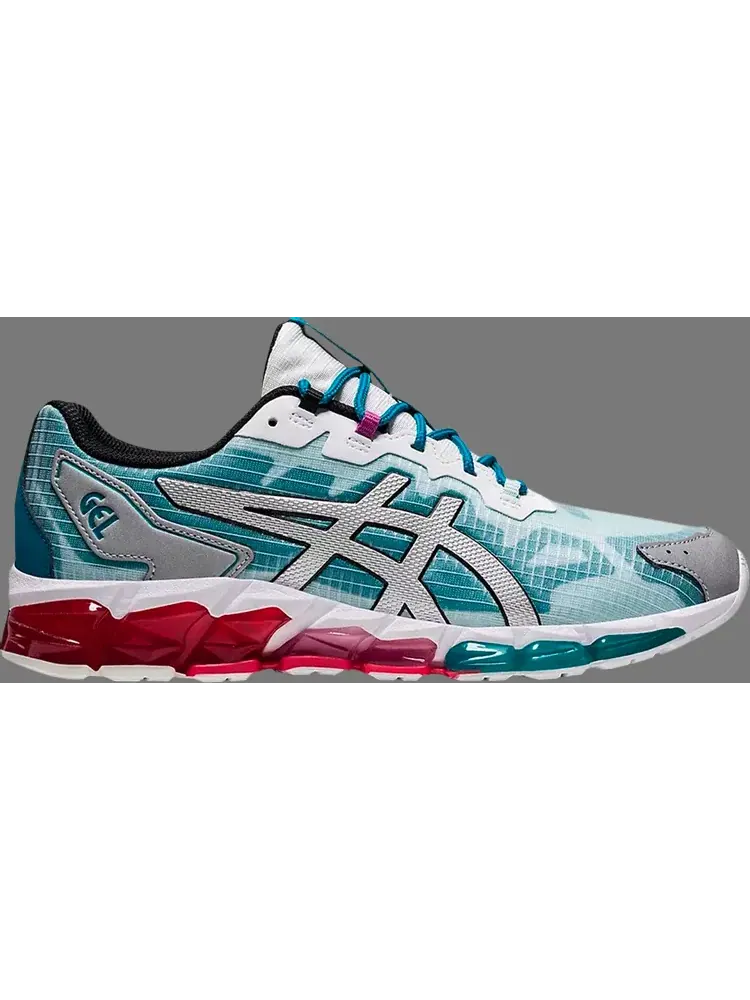 Кроссовки gel quantum 360 6 'teal blue red' Asics, чирок — изображение 1 из 1, бирюзовый