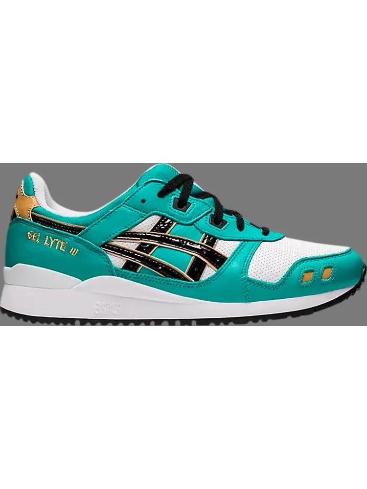 Кроссовки gel lyte 3 og 'teal daruma' Asics, чирок — изображение 1 из 1, бирюзовый