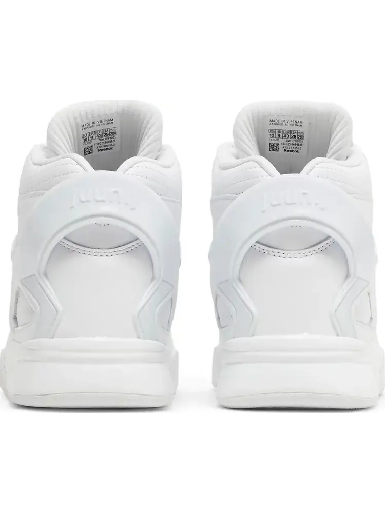 Кроссовки juun j x pump omni zone 2 'white cold grey' Reebok — изображение 6 из 8, белый