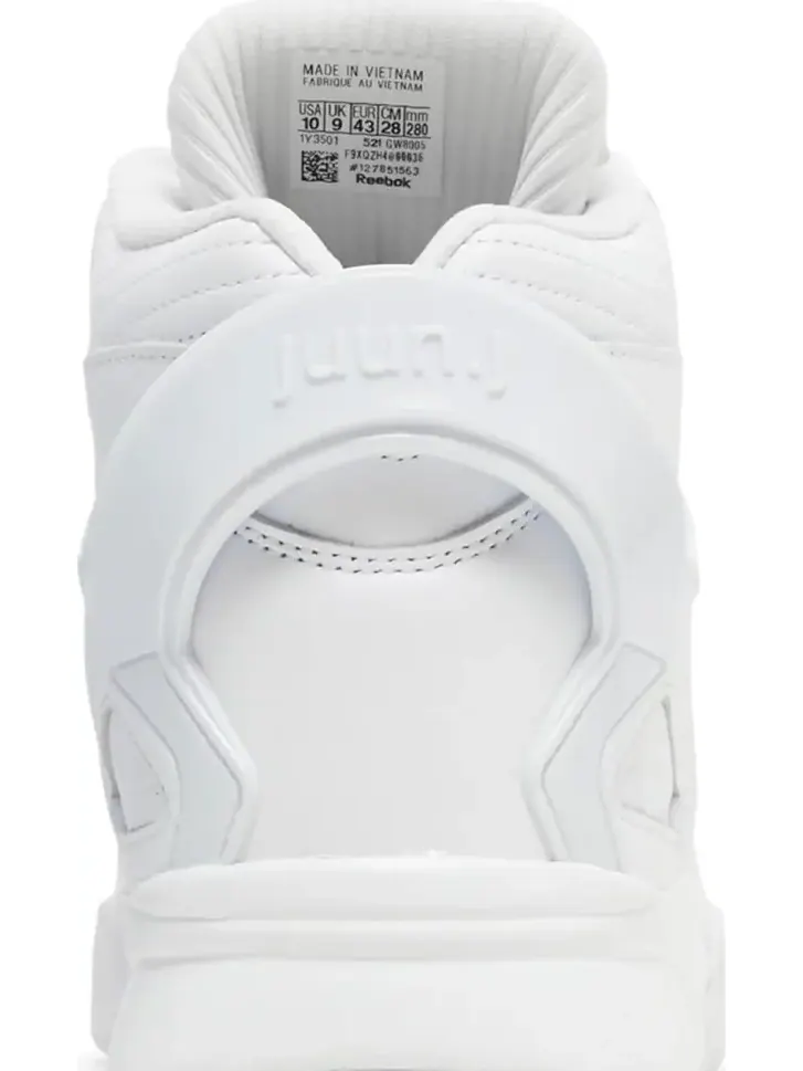 Кроссовки juun j x pump omni zone 2 'white cold grey' Reebok — изображение 7 из 8, белый