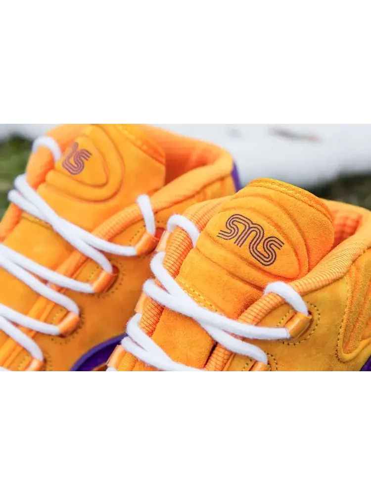 Кроссовки question mid 'crocus' Reebok — изображение 3 из 6, фиолетовый