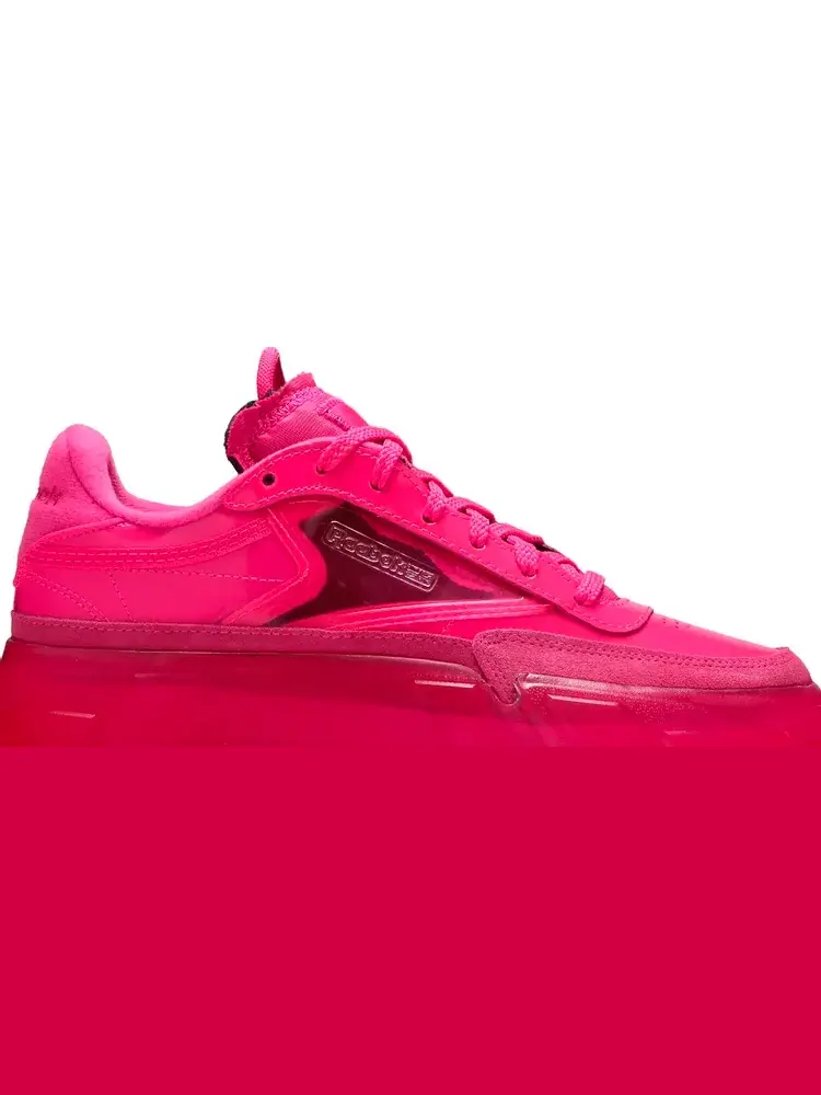 Кроссовки cardi b x wmns club c 'dynamic pink' Reebok — изображение 2 из 8, розовый