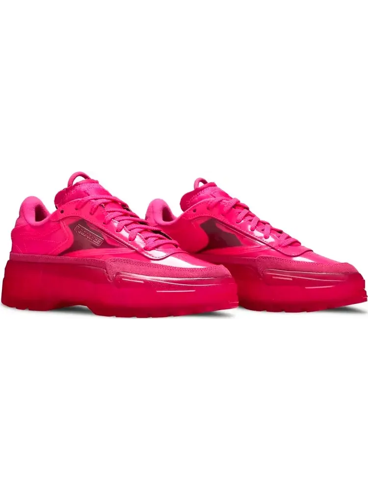 Кроссовки cardi b x wmns club c 'dynamic pink' Reebok — изображение 8 из 8, розовый