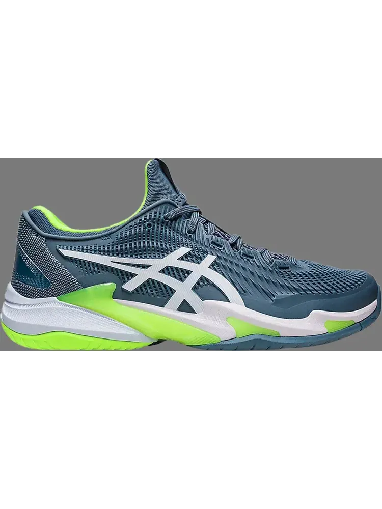 Кроссовки court ff 3 'steel blue lime' Asics — изображение 1 из 1, синий