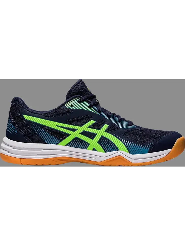 Кроссовки upcourt 5 'midnight hazard green' Asics — изображение 1 из 1, синий