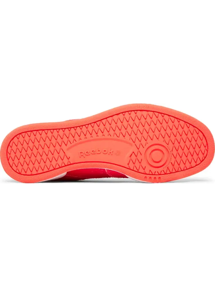 Кроссовки daniel moon x club c 85 'atomic pink alert yellow' Reebok — изображение 4 из 8, розовый