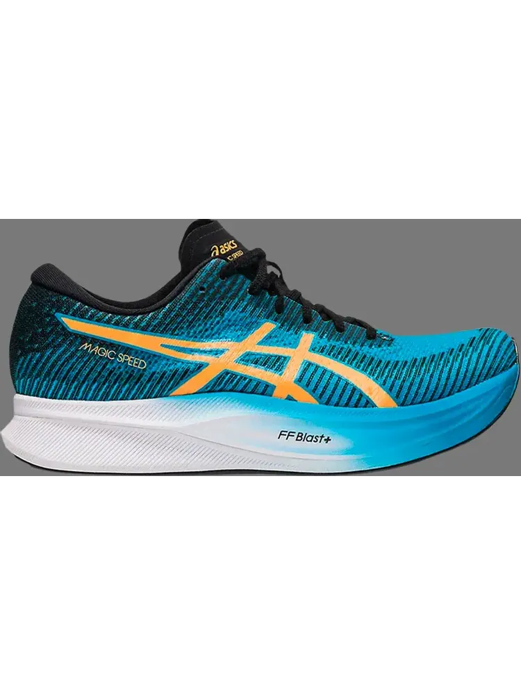 Кроссовки magic speed 2 'island blue orange pop' Asics — изображение 1 из 1, синий