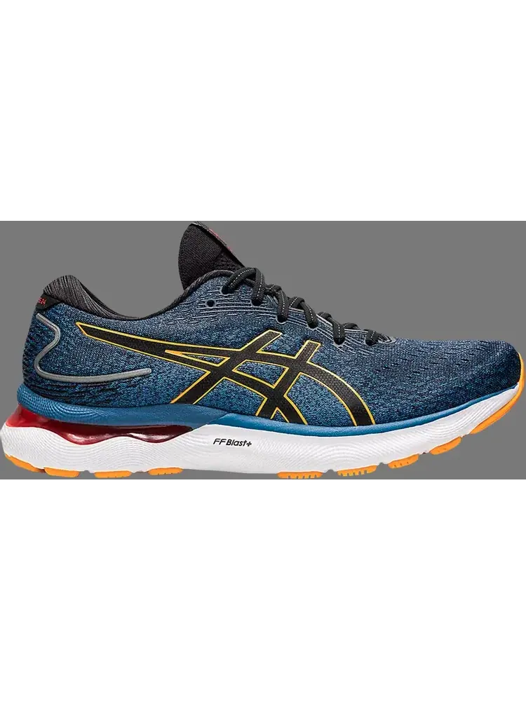 Кроссовки gel nimbus 24 2e wide 'azure amber' Asics — изображение 1 из 1, синий