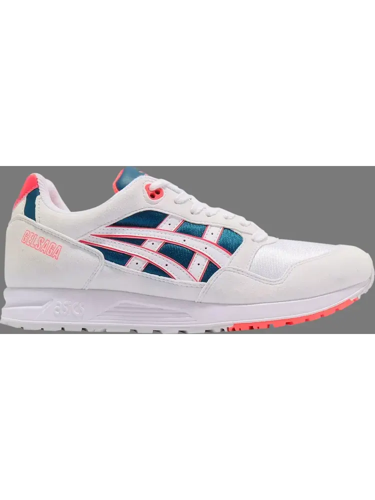 Кроссовки gel saga 'white flash coral' Asics — изображение 1 из 1, белый
