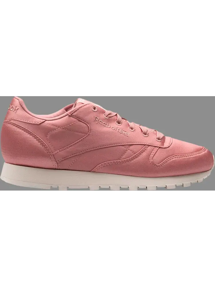 Кроссовки wmns classic satin 'pink' Reebok — изображение 1 из 1, розовый