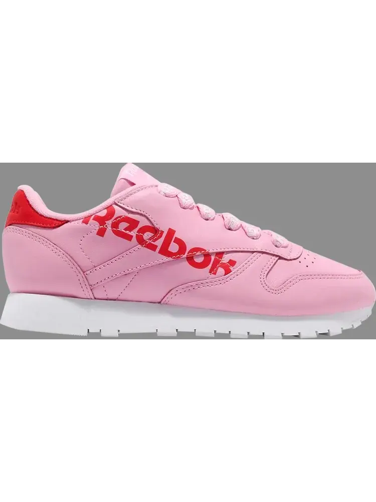 Кроссовки wmns classic leather 'charming pink' Reebok — изображение 1 из 1, розовый