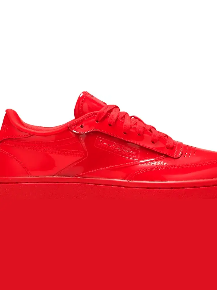 Кроссовки cardi b x wmns club c double 'instinct red' Reebok — изображение 2 из 8, красный